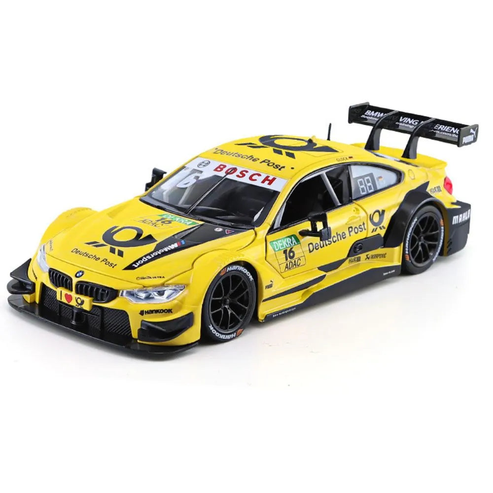 1:24 BMW 2017 Hungaroring M4 DTM #16 GLO Die Cast Model Car