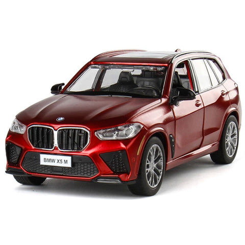 1:32 BMW 2019 X5M F95 Red Model Car