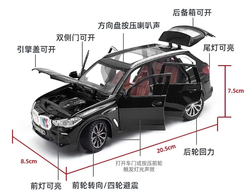 1:24 BMW 2019 X5 M Sport Die Cast Model Car