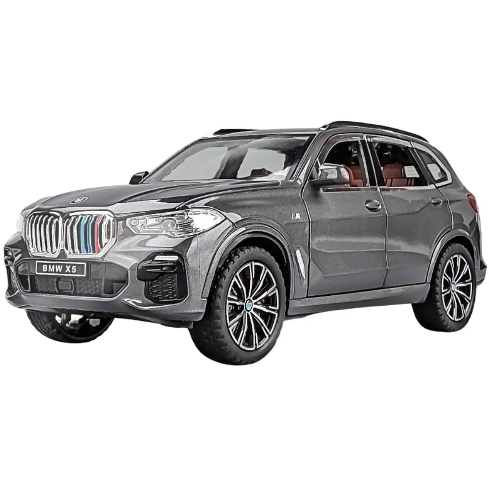 1:24 BMW 2019 X5 M Sport Silver Die Cast Model Car