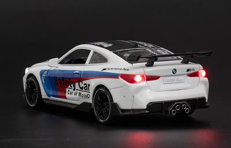 1:32 BMW 2021 M4 G82 Safety Car Die Cast Model Car