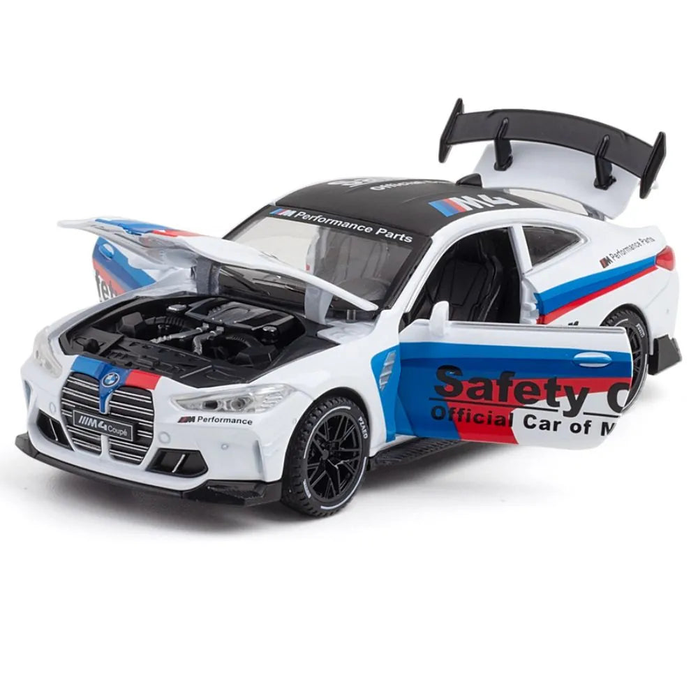 1:32 BMW 2021 M4 G82 Safety Car Die Cast Model Car