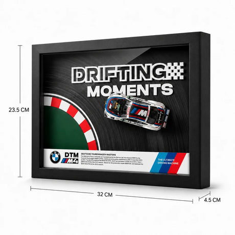 BMW M4 DTM لحظات الانجراف عرض سيارات مؤطرة نموذج سيارات مؤطر