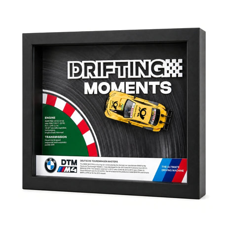 BMW M4 DTM لحظات الانجراف عرض سيارات مؤطرة نموذج سيارات مؤطر