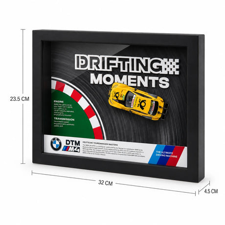 BMW M4 DTM لحظات الانجراف عرض سيارات مؤطرة نموذج سيارات مؤطر