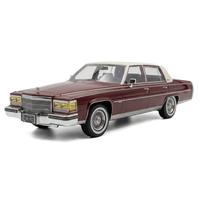 BOS Cadillac 1982 Fleetwood Brougham Red 1:18 – Collectible Diecast Model Die-Cast