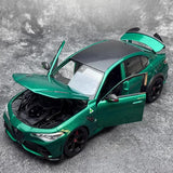 [Bburago] 1:18 Alfa Romeo 2020 Giulia GTA groen modelauto Die-Cast