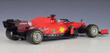 Bburago Ferrari 2021 SF21 #16 Charles Leclerc F1 1:18 gjuten displaymodell – vy 4