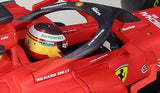 Bburago Ferrari 2021 SF21 #55 Carlos Sainz F1 1:18 modello espositivo in metallo pressofuso - vista 3