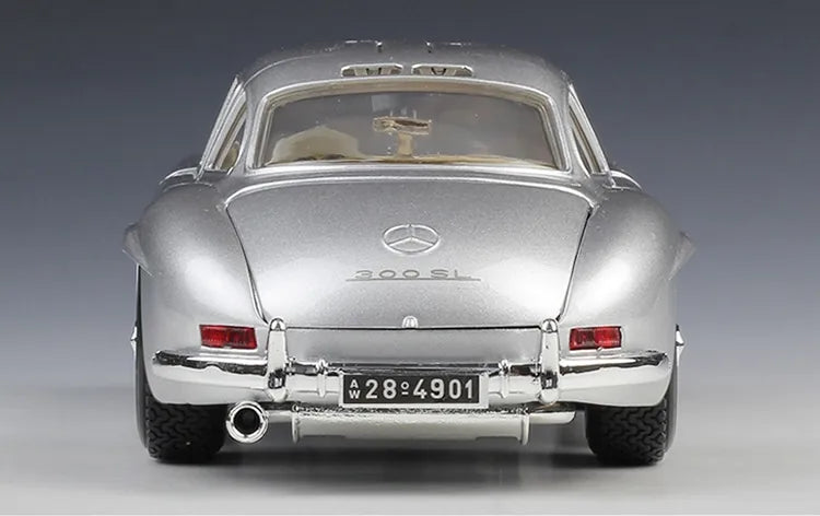 [Bburago] 1:18 Mercedes-Benz 1954 300 SL Roadster Model Car Die-Cast