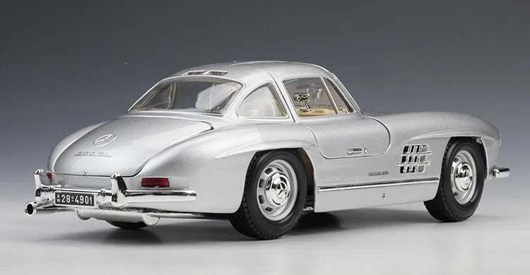 [Bburago] 1:18 Mercedes-Benz 1954 300 SL Roadster Model Car Die-Cast