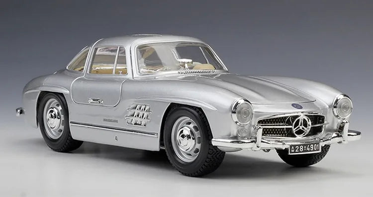 [Bburago] 1:18 Mercedes-Benz 1954 300 SL Roadster voiture miniature Die-Cast