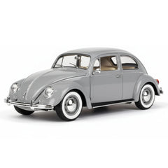[Bburago] 1:18 Volkswagen 1955 Kafer Beetle Gray Model Car Die-Cast