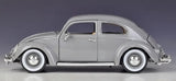 [Bburago] 1:18 Volkswagen 1955 Kafer Beetle grå modellbil Die-Cast