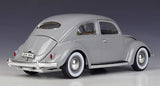 [Bburago] 1:18 Volkswagen 1955 Kafer Beetle grå modellbil Die-Cast