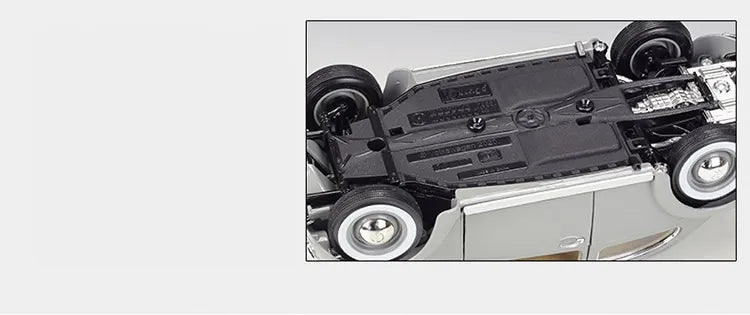 [Bburago] 1:18 Volkswagen 1955 Kafer Beetle Gray Model Car Die-Cast