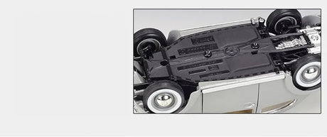 [Bburago] 1:18 Volkswagen 1955 Kafer Beetle Gray Model Car Die-Cast