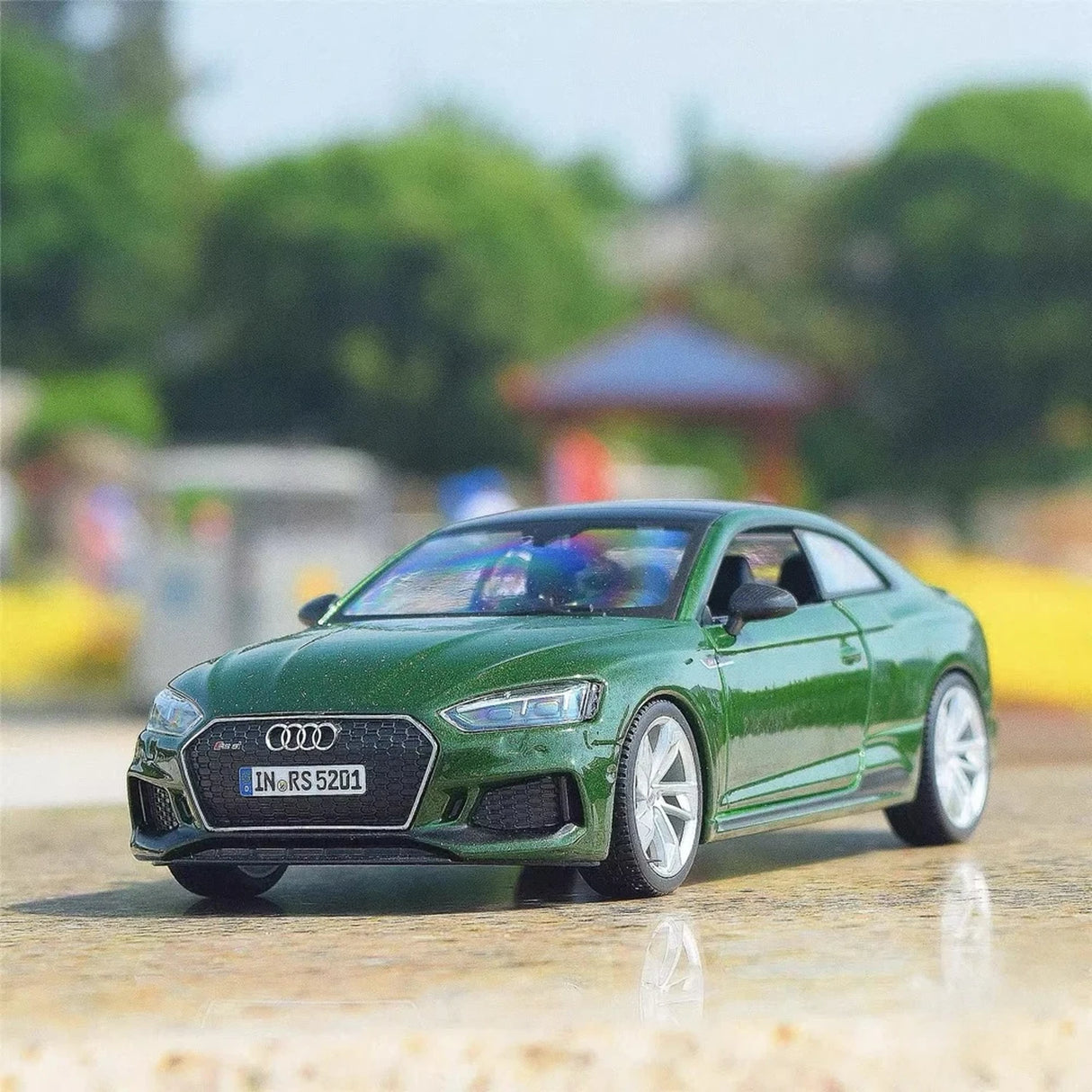 [Bburago] 1:24 Audi 2018 RS5 vert voiture miniature Die-Cast