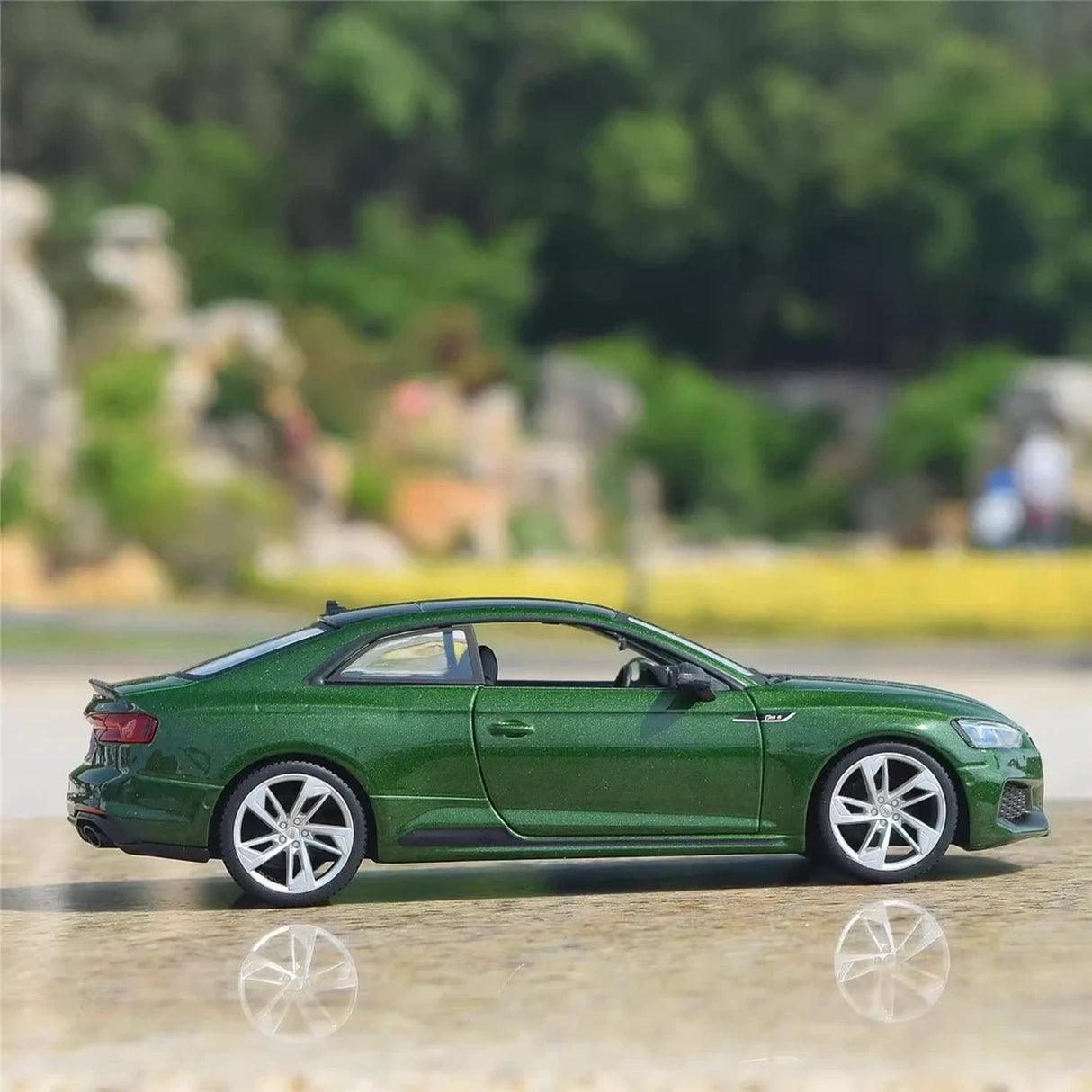 [Bburago] 1:24 Audi 2018 RS5 vert voiture miniature Die-Cast
