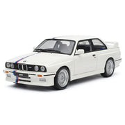 Bburago BMW 1988 E30 M3 biały 1:24 – model samochodu z metalu odlewanego do ekspozycji