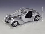 [Bburago] 1:24 Bugatti 1936 Type 57SC Atlantic Silver Model Car Die-Cast