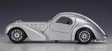 [Bburago] 1:24 Bugatti 1936 Type 57SC Atlantic Silver Model Car Die-Cast