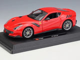 [Bburago] 1:24 Ferrari 2015 F12 TDF Red Model Car Die-Cast