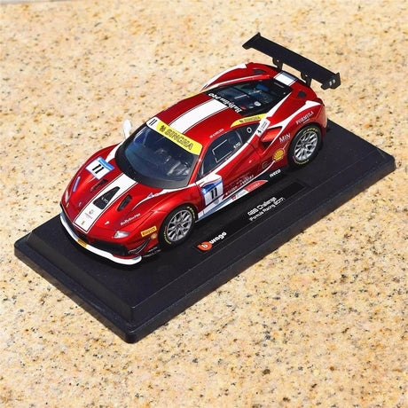 [Bburago] 1:24 Ferrari 2017 488 Challenge #11 Formula Racing modelauto Die-Cast