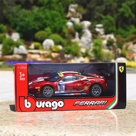 [Bburago] 1:24 Ferrari 2017 488 Challenge #11 Formula Racing modelauto Die-Cast