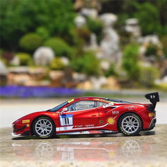 [Bburago] 1:24 Ferrari 2017 488 Challenge #11 Formula Racing Model Car Die-Cast