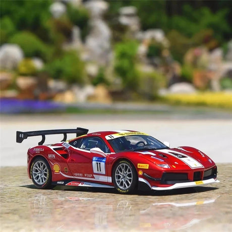[Bburago] 1:24 Ferrari 2017 488 Challenge #11 Formula Racing modelauto Die-Cast
