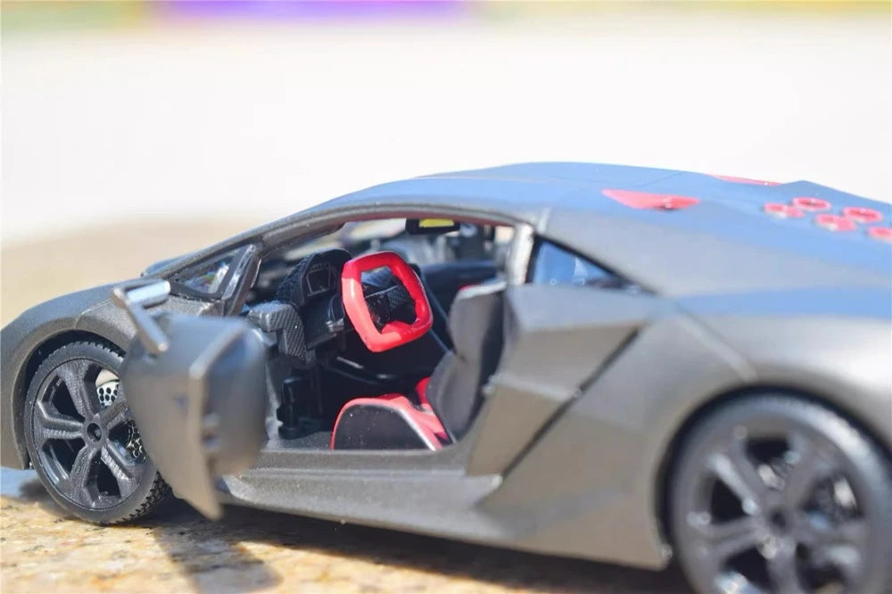 [Bburago] 1:24 Lamborghini 2012 Sesto Elemento Gray Model Car Die-Cast