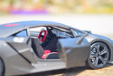 [Bburago] 1:24 Lamborghini 2012 Sesto Elemento gris voiture miniature Die-Cast