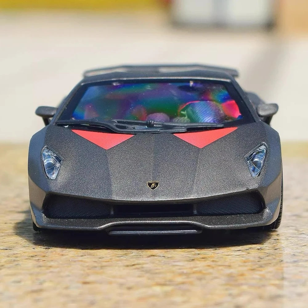 [Bburago] 1:24 Lamborghini 2012 Sesto Elemento Gray Model Car Die-Cast