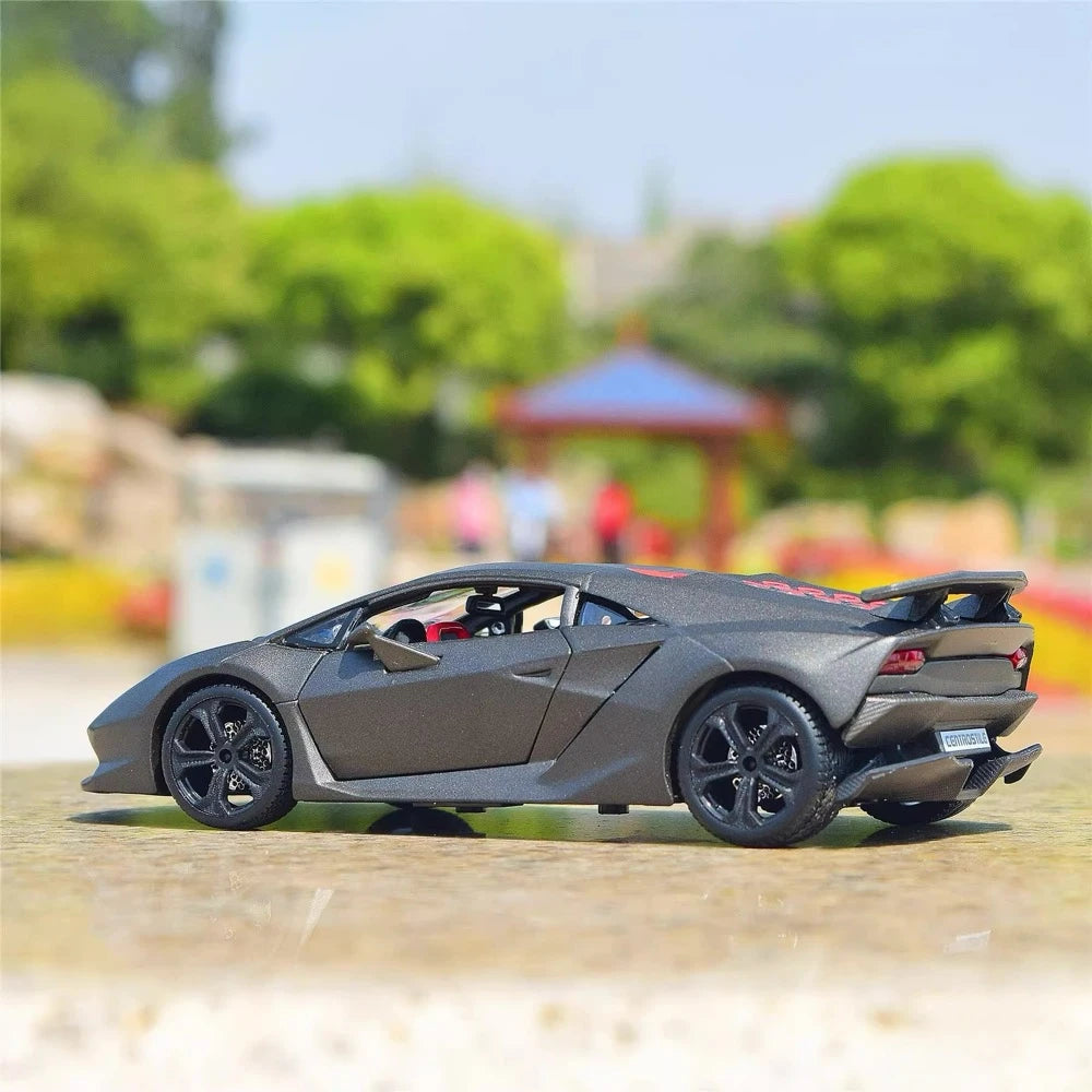 [Bburago] 1:24 Lamborghini 2012 Sesto Elemento gris voiture miniature Die-Cast