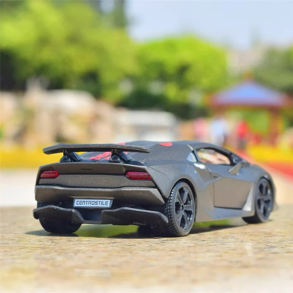 [Bburago] 1:24 Lamborghini 2012 Sesto Elemento Gray Model Car Die-Cast