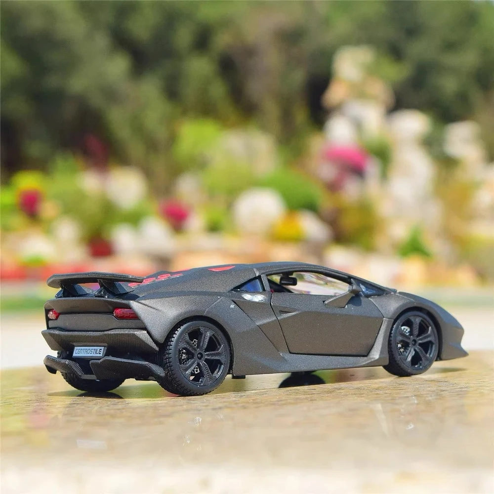 [Bburago] 1:24 Lamborghini 2012 Sesto Elemento gris voiture miniature Die-Cast