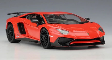 [Bburago] 1:24 Lamborghini 2016 Aventador LP750-4 SV rosso modellino di auto Die-Cast
