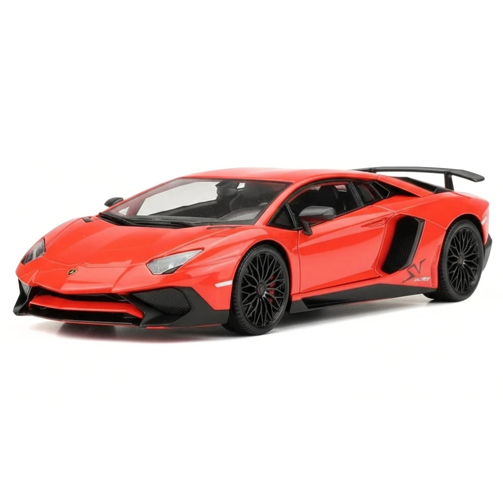 [Bburago] 1:24 Lamborghini 2016 Aventador LP750-4 SV rouge voiture miniature Die-Cast