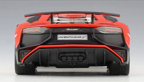 [Bburago] 1:24 Lamborghini 2016 Aventador LP750-4 SV rosso modellino di auto Die-Cast