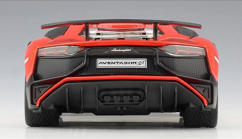 [Bburago] 1:24 Lamborghini 2016 Aventador LP750-4 SV rouge voiture miniature Die-Cast