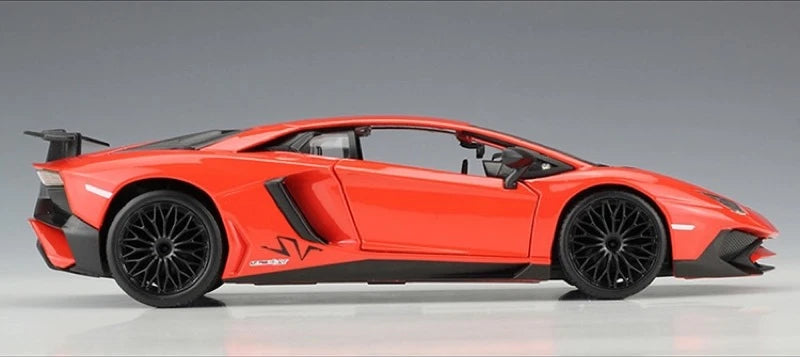 [Bburago] 1:24 Lamborghini 2016 Aventador LP750-4 SV rouge voiture miniature Die-Cast