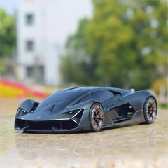 [Bburago] 1:24 Lamborghini 2017 Terzo Millennio Gray Model Car Die-Cast