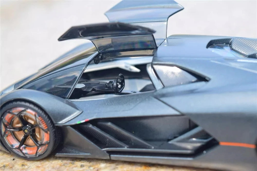 [Bburago] 1:24 Lamborghini 2017 Terzo Millennio Gray Model Car Die-Cast