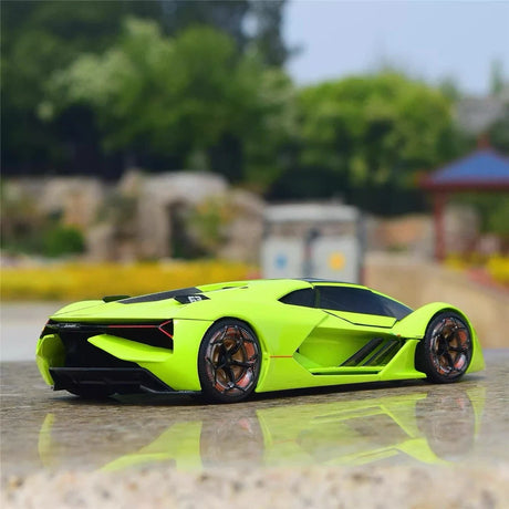 [Bburago] 1:24 Lamborghini 2017 Terzo Millennio vihreä pienoismalli Die-Cast