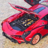 [Bburago] 1:24 Lamborghini 2020 San FKP 37 Red Model Car Die-Cast