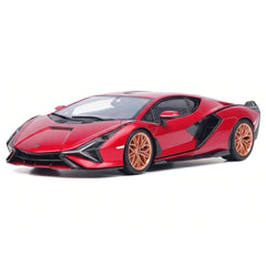 [Bburago] 1:24 Lamborghini 2020 San FKP 37 Red Model Car Die-Cast