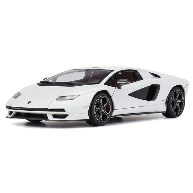 [Bburago] 1:24 Lamborghini 2022 Countach LPI800-4 White Model Car Die-Cast