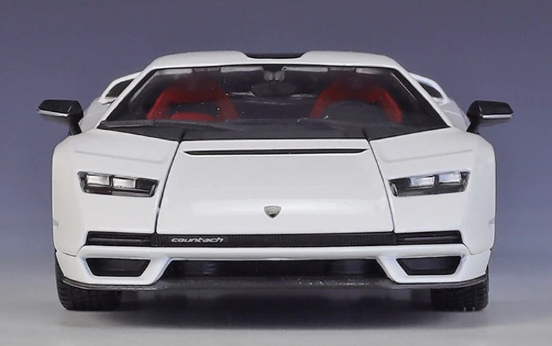 [Bburago] 1:24 Lamborghini 2022 Countach LPI800-4 White Model Car Die-Cast