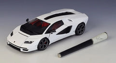 [Bburago] 1:24 Lamborghini 2022 Countach LPI800-4 White Model Car Die-Cast